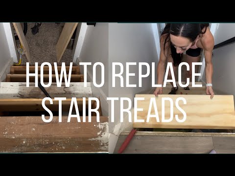 How To Replace Stair Treads | DIY