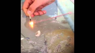 Strike Anywhere match fuse part 2.