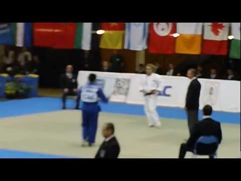 Women's Judo Hungarian World Cup Martin (USA) vs. Zouak (MAR)