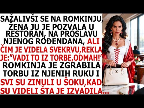 SAŽALILA SE NA ROMKINjU, PA JE POZVALA NA SVOJ ROĐENDAN, ALI KAD JE ONA REKLA SVEKRVI "VADI TO IZ.."