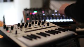 Murderous (Nitzer Ebb) Korg Monologue + Arturia Drumbrute Demo