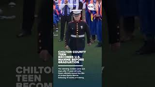 CHILTON COUNTY TEEN BECOMES U.S. MARINE BEFORE GRADUATION