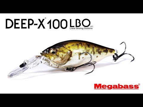 Vobler Megabass Deep-X 100 LBO 5.9cm 10.5g Jukucho Pink F