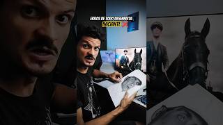 ERROS de TODO desenhista INICIANTE❌😱✍🏽#shorts #shortsfeed #desenhista #desenhando #artista