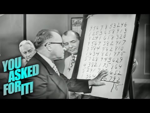 Human Calculator Amazes with Lightning-Fast Math Skills | You Asked For It