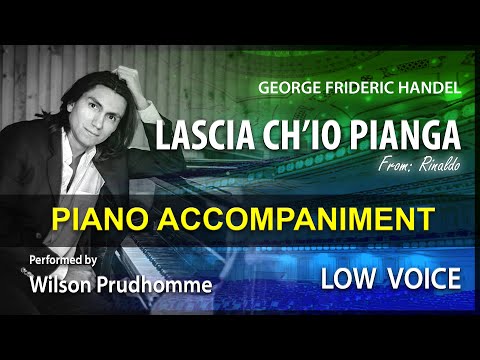 Lascia Ch'io Pianga Karaoke Handel Low Voice
