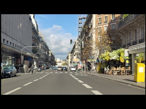 Conduite commentée à Paris 6e arrondissement (#permisdeconduire)
