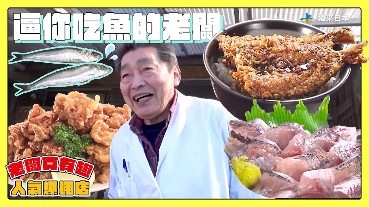 【老闆真有趣！人氣爆棚店】逼你吃魚的老闆！超會煮魚 連討厭魚的人都說讚｜緯來日本
