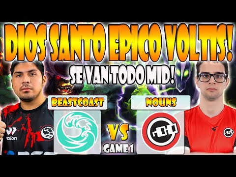 BEASTCOAST VS NOUNS BO2[GAME 1] K1 HECTOR VS LELIS, GUNNAR - DREAMLEAGUE SEASON 19 - DOTA 2