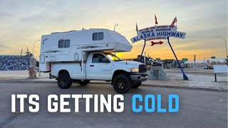 1000km North Truck Camping On The REMOTE Alaska Highway.