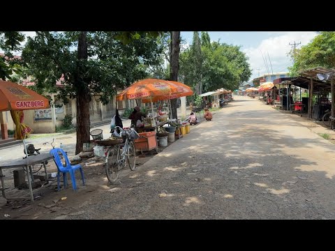 Village Street Food at Kampong Sdey Krom in Kampong Cham Province, Cambodia