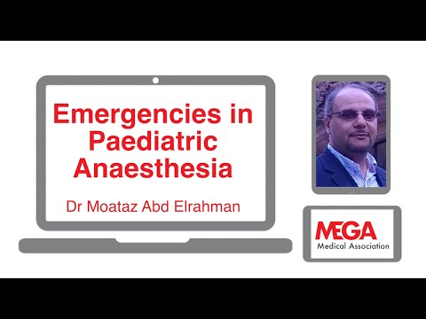Emergencies in Paediatric Anaesthesia by Dr Moataz Abd ELRahman