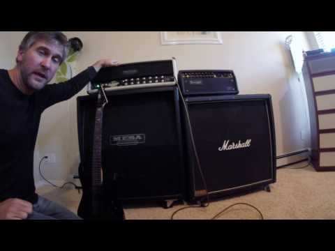 Mesa Tremoverb JP-2C Rectifier V30 Marshall 1960B G12T-75 ESP KH-2 tone comparo!