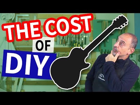 YouTube video about: How much does it cost to build an electric guitar?