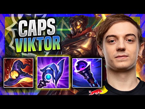 CAPS IS A MONSTER WITH VIKTOR! - G2 Caps Plays Viktor MID vs Ekko! | Season 11