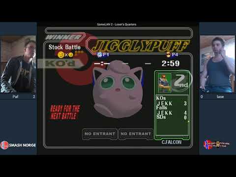 SameLAN 2 - Paf vs lase - Losers Quarters - Melee Singles