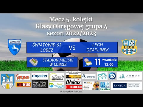 Światowid 63 Łobez - Lech Czaplinek 3:2 - 11.09.2022 (skrót)