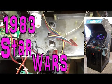 Fixing The Color Vector Monitor in a 1983 Atari Star Wars Arcade Game!  Don't Tell Disney!
