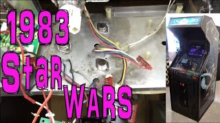 Fixing The Color Vector Monitor in a 1983 Atari Star Wars Arcade Game!  Don't Tell Disney!