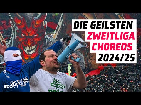 Legendär! Das können nur echte Fans | Die schönsten Choreos der 2. Bundesliga