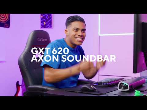 Kompiuterio kolonėlės TRUST GXT 620 Axon RGB kolonėlė video