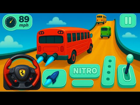 Impossible Racing Crazy Bus Mega Ramp - Bus Stunts Impossible Tracks - Android GamePlay