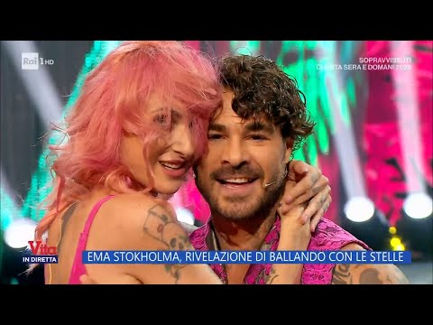 Ema Stokholma, rivelazione di Ballando con le stelle - La Vita in diretta 31/10/2022