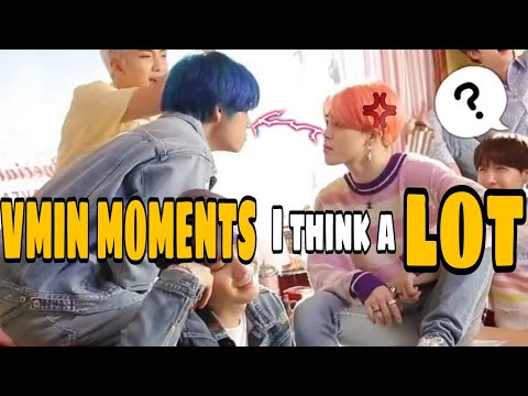 VMIN moments I think a lot (cute moments compilation) #BTS #V #Jimin