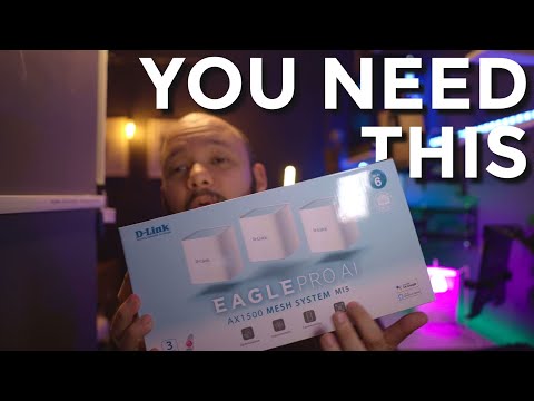 Dlink AX1500 M15. The last mesh network system you will need.