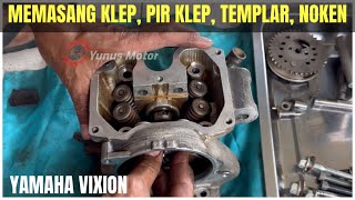 Download lagu How to install valves, valve seals, valve springs and Yamaha Vixion camshafts mp3