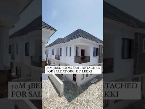 3 bedroom House For Sale Orchid Lekki Lekki Lagos