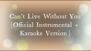 Owl City - Can&#39;t Live Without You (Official Instrumental + Karaoke Version)