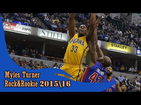 Myles Turner 02.06.2016 (16 Pts, 4 Reb, 3 Ast) - Full highlights vs Pistons