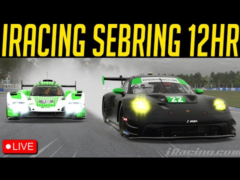 iRacing: Sebring 12 Hour with @Jimmy_Broadbent (PART 1)