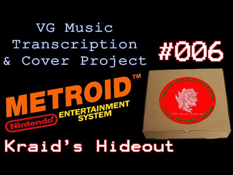 Kraid's Hideout - Metroid NES - Sheet Music/Tab & Cover Project #006