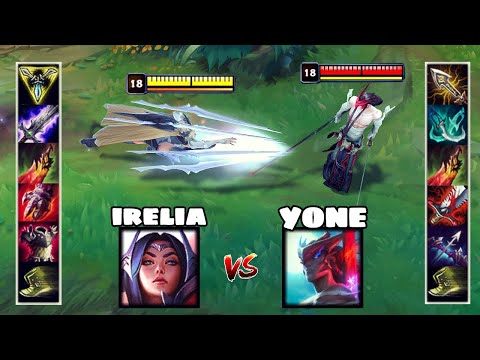 YONE vs IRELIA FULL BUILD FIGHTS & Best Moments!