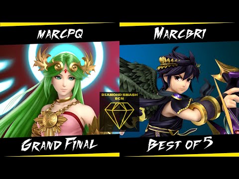 Diamond Smash BCN #4 - marcpq (Palutena) vs Marcbri (Pit Sombrío) - Grand Finals