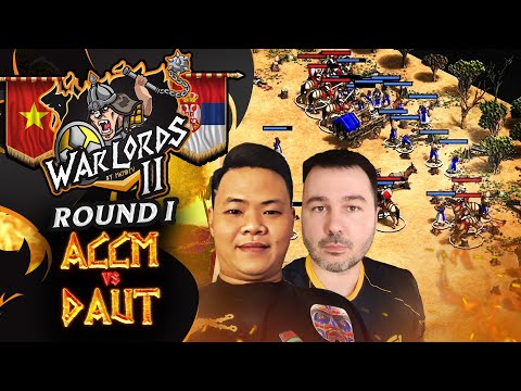 WARLORDS 2 ACCM vs DAUT GROUP STAGE ROUND ONE $50,000