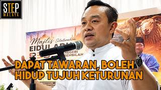 Download lagu Wan Saiful: Kalau nak cari kedudukkan, saya awal dapat tawaran, boleh hidup sampai tujuh keturunan mp3