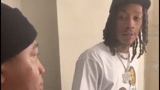Wiz Khalifa Kicks Shiggy Out After Almost Passing Out During Smoke Session