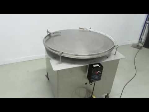 Kalish accumulation turntable model 36in stainless steel