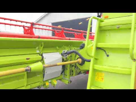 Video: Claas lexion 760 mejetærsker med 31 fods skærebord 1