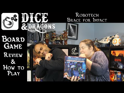 Dice and Dragons - Robotech Brace for Impact Review and How to Play