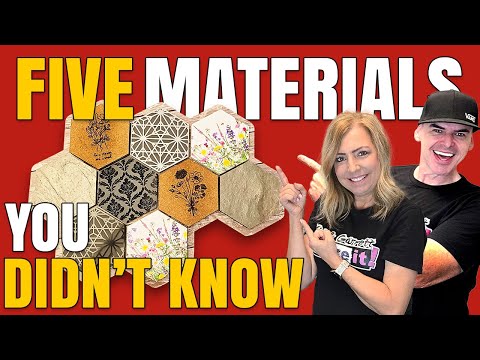 5 Surprising Materials You Can Laser Cut & Engrave (You Won’t Believe #4!)