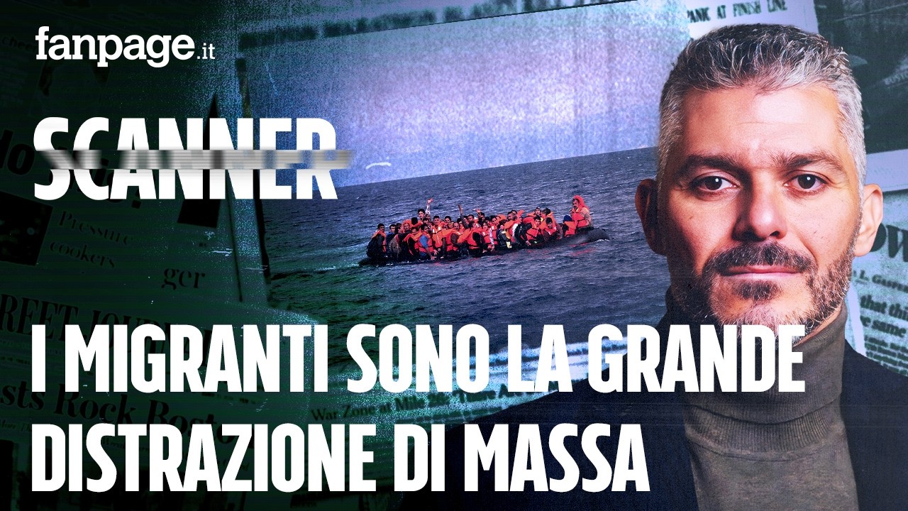 I migranti sono la grande distrazione di massa per non parlare di economia, salari e clima
