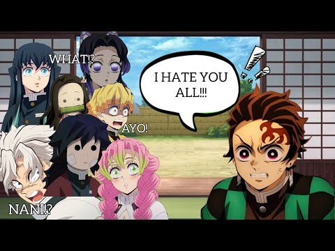 If tanjiro stoped being kind and roasted everyone!😲 #demonslayer #anime #tanjiro #kny 