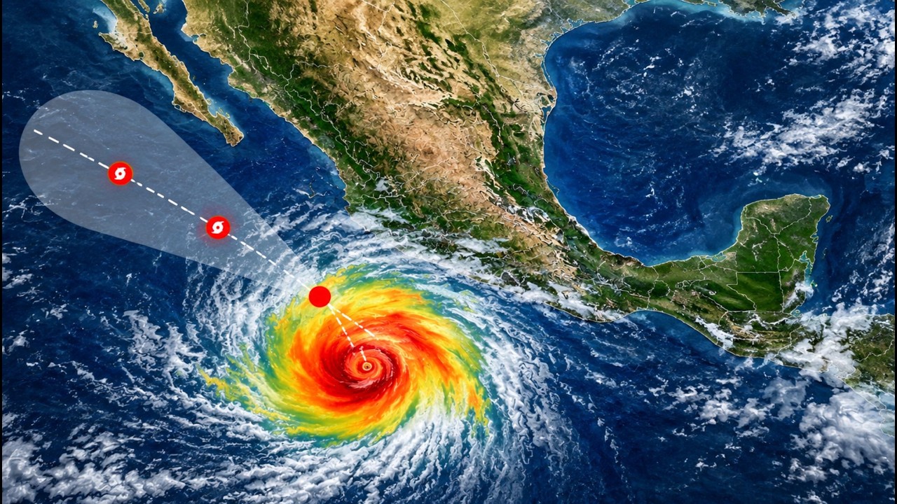 NOTICIA URGENTE! QUÉ ACABA de PASAR en MÉXICO... ALERTA HURACÁN POLO