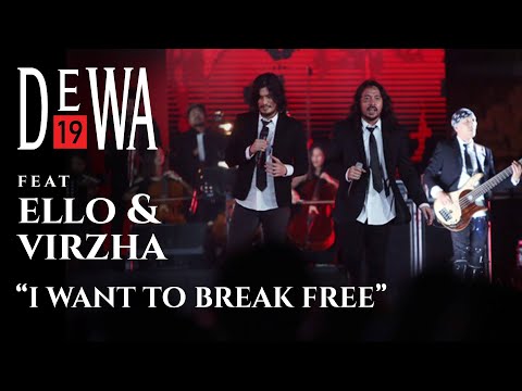 Dewa 19 feat Ello & Virzha - I Want to Break Free Live @JIS (Clear Sound)