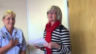 NHFT Quality Awards: leadership award Julia Quatrine