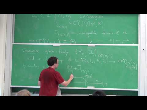 2016 Fall Eilenberg Lectures (D. Auroux) - Lecture 3 - 09-22-2016